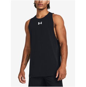 Čierne pánske športové tielko Under Armour UA BASELINE COTTON TANK-BLK