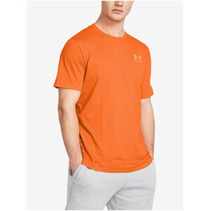 Oranžové pánske tričko Under Armour UA M SPORTSTYLE LC SS