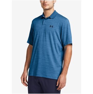 Modré pánske športové polo tričko Under Armour UA Performance 3.0 Polo