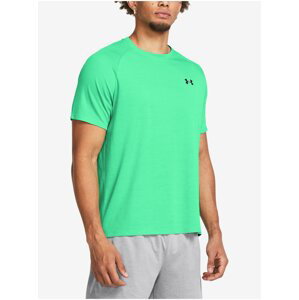Zelené pánske športové tričko Under Armour UA Tech Textured SS