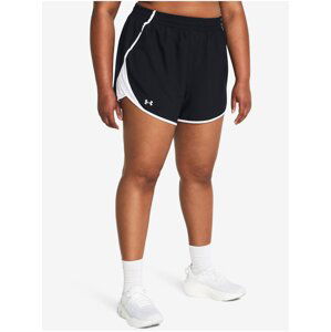 Čierne dámske športové kraťasy Under Armour UA Fly By 3'' Shorts&