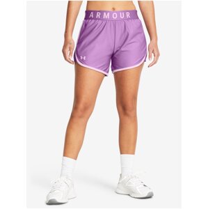 Fialové dámske kraťasy Under Armour Play Up 5in Shorts