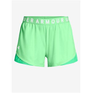 Svetlozelené športové kraťasy Under Armour Play Up Shorts 3.0