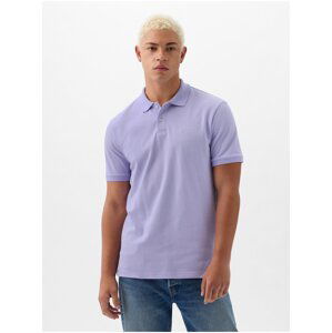 Svetlo fialové pánske polo tričko GAP