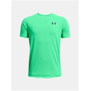 Zelené chlapčenské športové tričko Under Armour UA Tech 2.0 SS