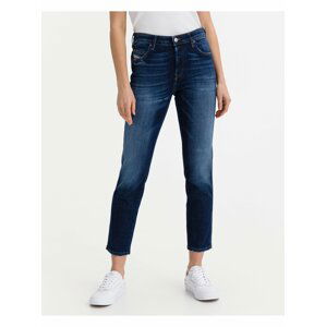 Modré dámske rifle Diesel Babhila Jeans