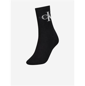Čierne dámske ponožky Calvin Klein Underwear