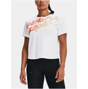 Bílé dámské tričko Under Armour Live Chroma Graphic Tee