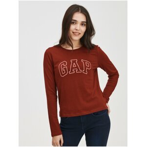 Červené dámske tričko easy s logom GAP