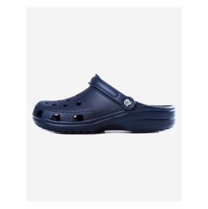 Tmavomodré unisex papuče Crocs Classic