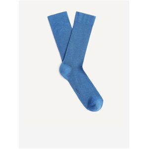 Modré ponožky Celio Milof