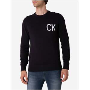 Čierny pánsky sveter Calvin Klein Jeans