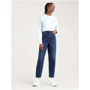 Tmavě modré dámské džíny Levi's® High Loose Taper