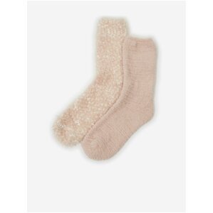 Ponožky pre ženy CAMAIEU - svetloružová