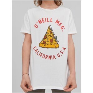Biele detské tričko s potlačou O'Neill Cali