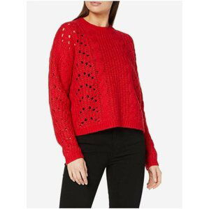 Červený dámsky vlnený sveter s.Oliver