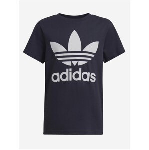 Tmavomodré detské tričko adidas Originals