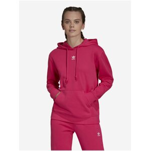 Bundy a mikiny pre ženy adidas Originals - tmavoružová