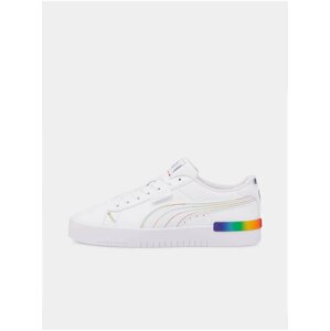 Biele dámske tenisky Puma Jada Rainbow Hues