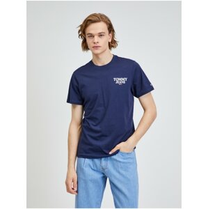 Tmavě modré pánské tričko Tommy Jeans