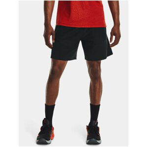 Šortky Under Armour UA Knit Woven Hybrid Shorts - čierna