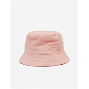 Ružový dámsky klobúk Guess