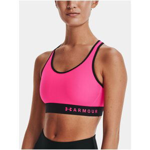 Podprsenka Under Armour Armour Mid Keyhole Bra - ružová