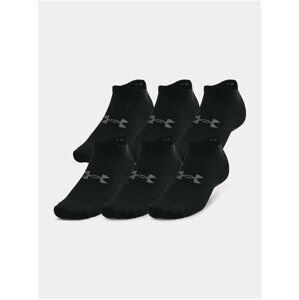 Ponožky Under Armour UA Essential No Show 6pk - čierna