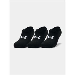 Ponožky Under Armour UA Essential UltraLowTab 3pk - čierna