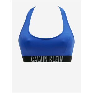 Tmavomodrý dámsky horný diel plaviek Calvin Klein Underwear