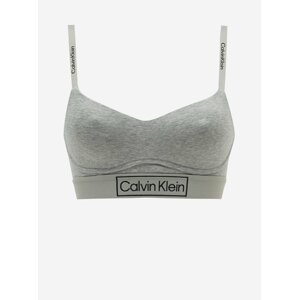 Šedá dámska podprsenka Calvin Klein Underwear