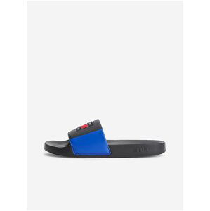 Sandále, papuče pre mužov Tommy Hilfiger - čierna, modrá