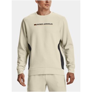 Mikina Under Armour UA SUMMIT KNIT CREW - hnedá