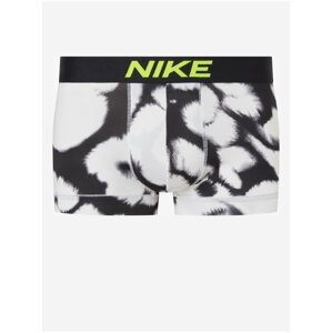 Bielo-čierne pánske vzorované boxerky Nike Trunk