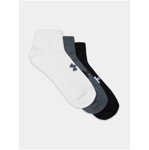 Ponožky Under Armour UA Core Low Cut 3Pk - čierna