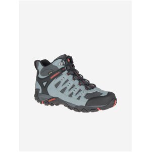 Šedé pánske členkové outdoorové topánky Merrell Accentor Sport Mid GTX