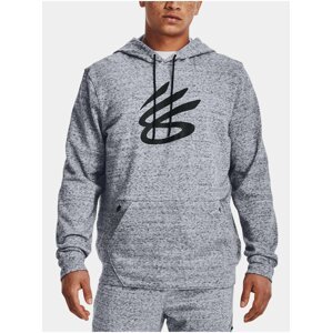 Mikina Under Armour CURRY PULLOVER HOOD - šedá