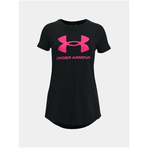 Tričko Under Armour UA SPORTSTYLE LOGO SS - čierna