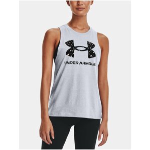 Tielko Under Armour Live Sportstyle Graphic Tank - šedá