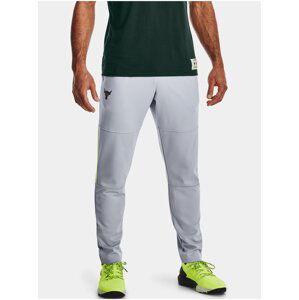 Nohavice Under Armour PJT ROCK KNIT TRACK PANT - šedá