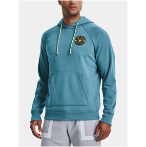 Mikina Under Armour UA Pjt Rck Hvywght Terry HD - modrá