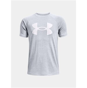 Tričko Under Armour UA Tech Twist SS - šedá