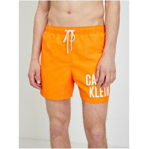 Oranžové pánske plavky Calvin Klein Underwear