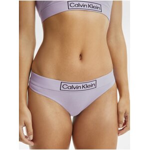 Svetlofialové nohavičky Calvin Klein