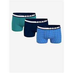 Set pánskych boxeriek v modrej a zelenej farbe Tommy Hilfiger Underwear