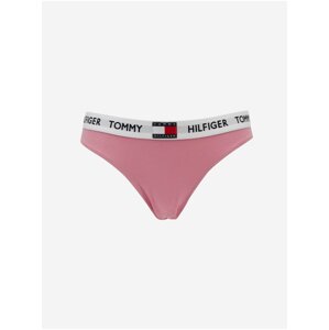 Ružové dámske tangá Tommy Hilfiger Underwear