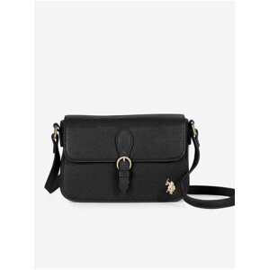 Čierna dámska malá crossbody kabelka U.S. Polo Assn. New Jones