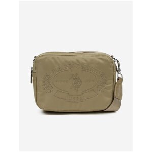 Hnedá dámska malá crossbody kabelka U.S. Polo Assn. Springfield