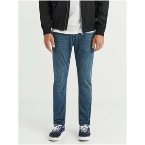 Modré pánske slim fit rifle Celio Voslone25