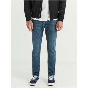 Modré pánske slim fit rifle Celio Voslone25